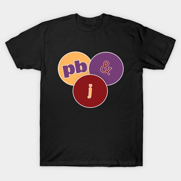 Peanut Butter and Jelly #PB&J T-Shirt by radiogalaxy